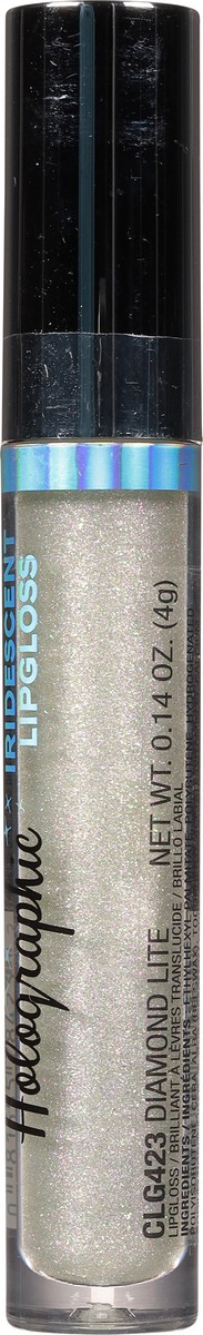 slide 8 of 9, L.A. Colors Holographic CLG423 Diamond Lite Iridescent Lip Gloss 0.14 oz, 0.14 oz