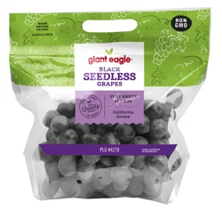 Giant Eagle Black Seedless Grapes