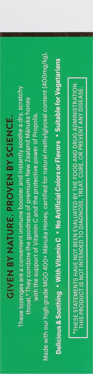 slide 7 of 9, Manuka Health MGO 400+ Manuka Honey Lozenges with Protecting Propolis 15 ea, 15 ct