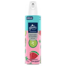 Glade Air Freshener Spray, Limited Edition Watermelon & Cucumber Scent, 7.3 oz