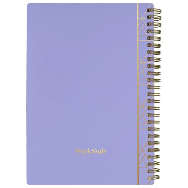 slide 8 of 8, Cambridge WorkStyle Focus Academic 2022-2023 Weekly Monthly Planner, Lavender, Small, 5 1/2" x 8 1/2", 1 ct