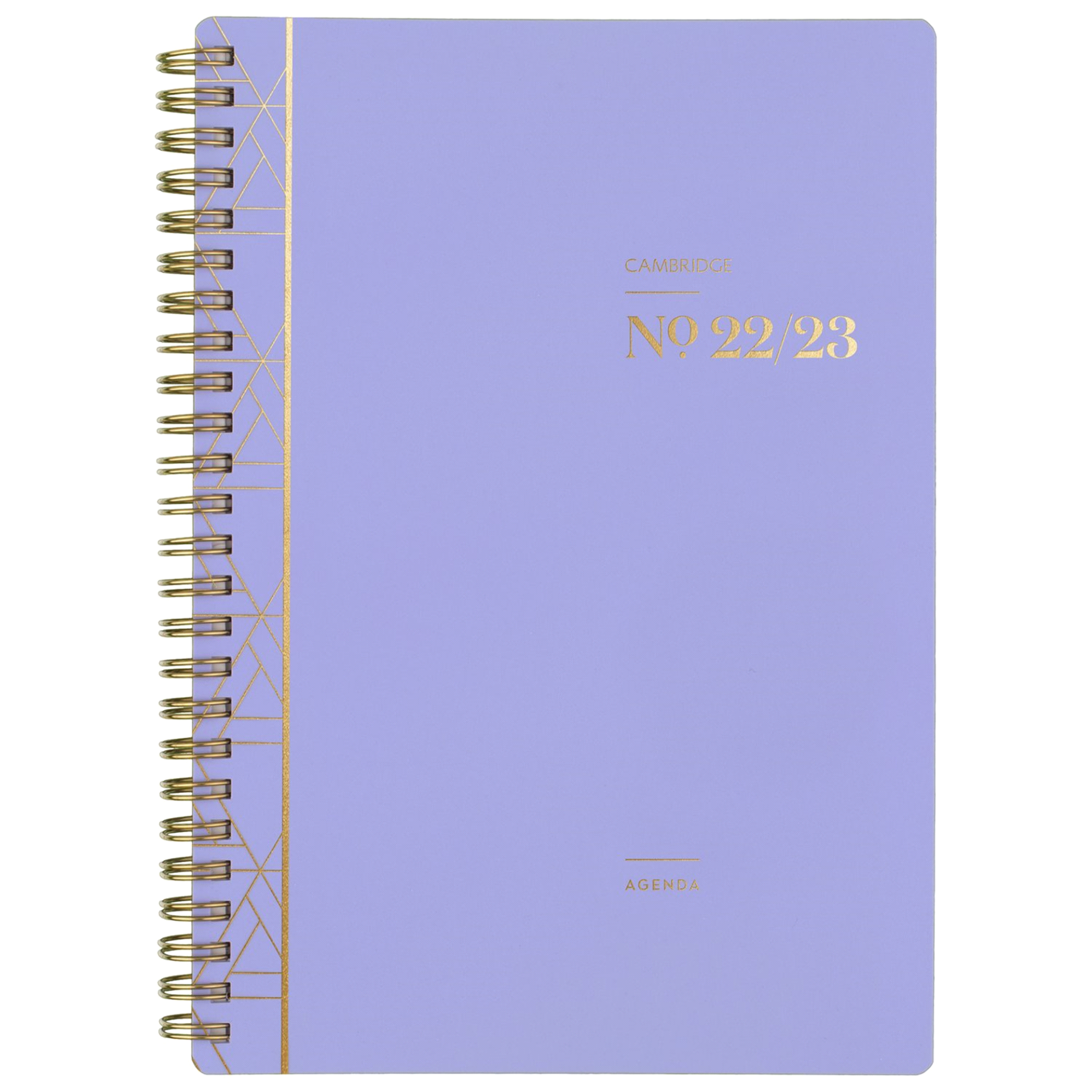 slide 1 of 8, Cambridge WorkStyle Focus Academic 2022-2023 Weekly Monthly Planner, Lavender, Small, 5 1/2" x 8 1/2", 1 ct