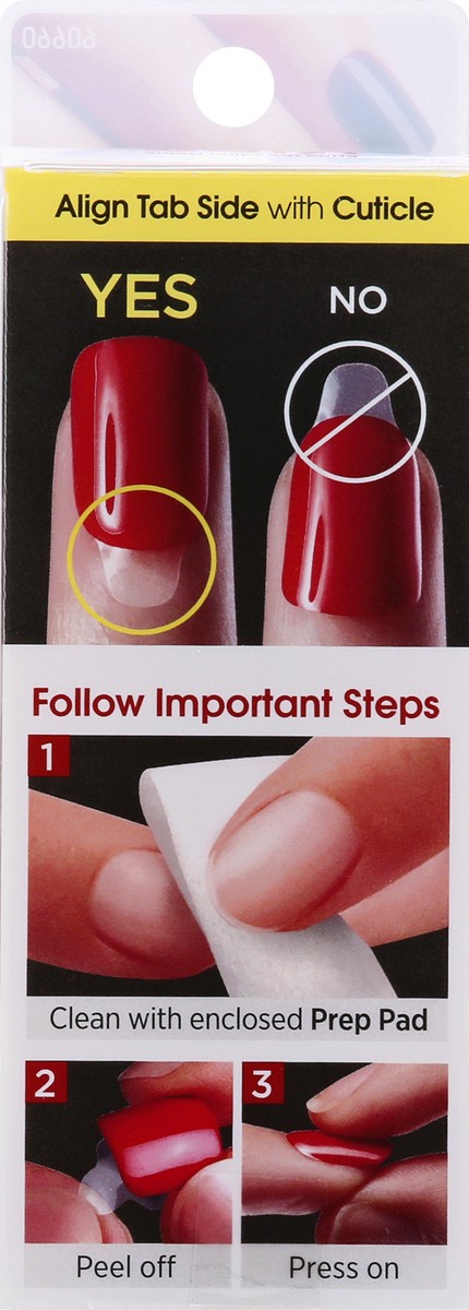 slide 4 of 9, imPRESS Press-on Manicure Bright as a Feather Nails 1 ea, 24 ct