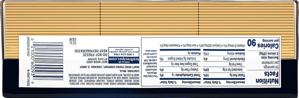 slide 2 of 9, Kraft Deli Deluxe American Cheese Slices, 108 ct Pack, 108 pk