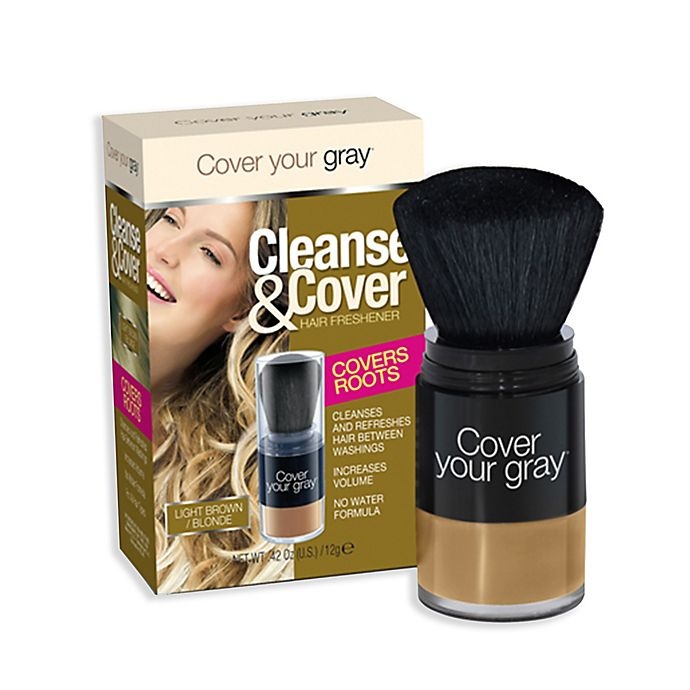 slide 1 of 1, Cover Your Gray Cleanse & Cover Hair Freshener, Light Brown/Blonde, 0.42 oz