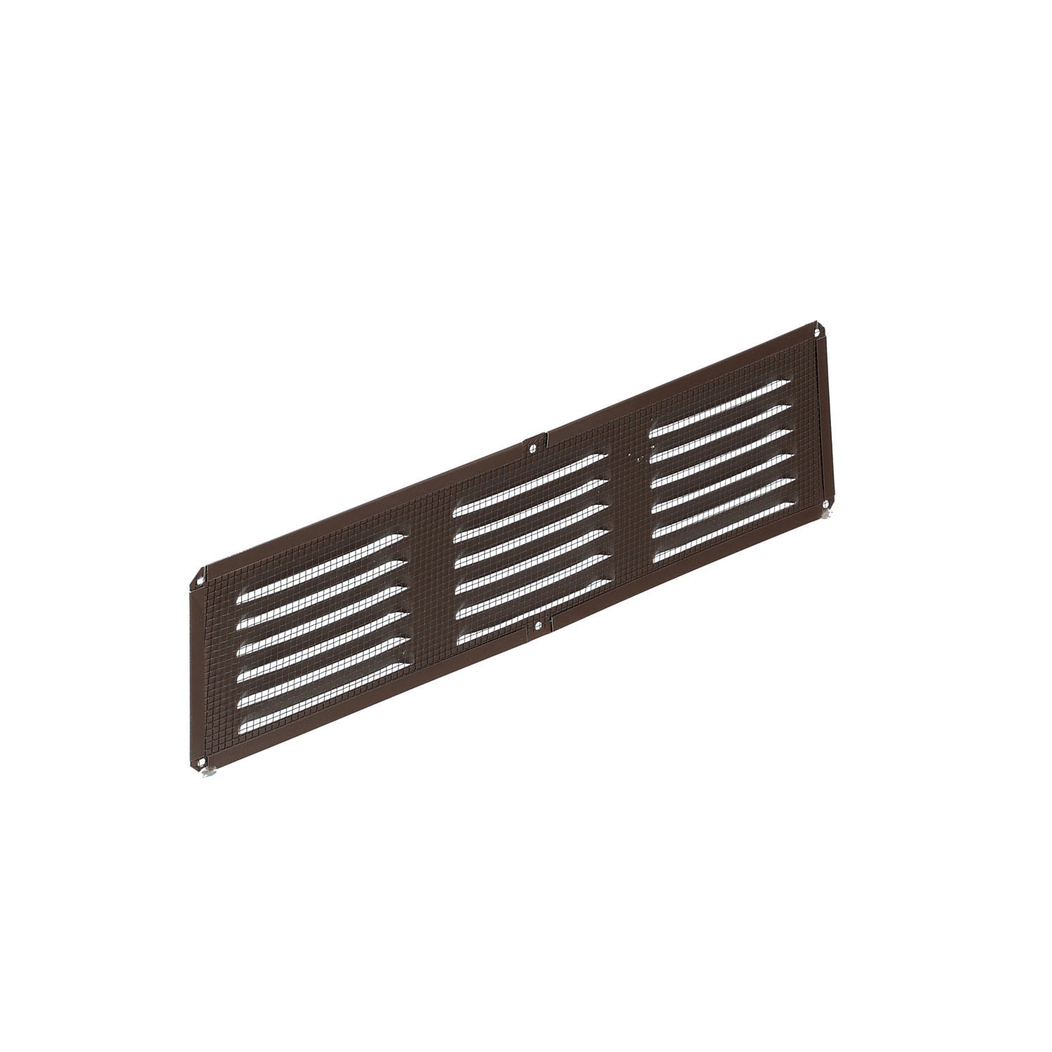 slide 6 of 6, Air Vent 4-in x 16-in Brown Aluminum Soffit Vent, 1 ct