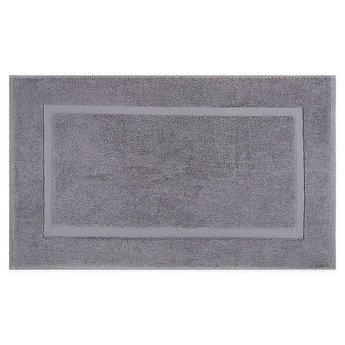 slide 1 of 9, Wamsutta Egyptian Cotton Bath Mat - Steel Grey'', 21 in x 34 in