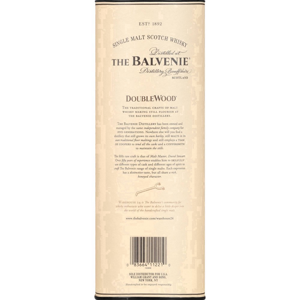 slide 4 of 58, The Balvenie Scotch Whisky, 750 ml