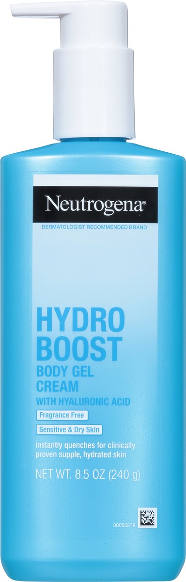 slide 5 of 12, Neutrogena Hydro Boost Body Gel Cream with Hyaluronic Acid 8.5 oz, 8.5 oz