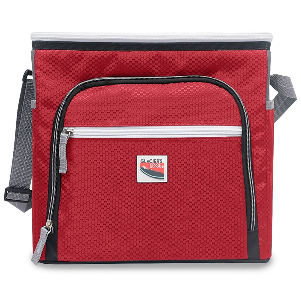 slide 1 of 1, Glacier's Edge 8-Can Cooler - Red, 1 ct