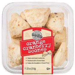 Two Bite Orange Cranberry Scones 10 oz