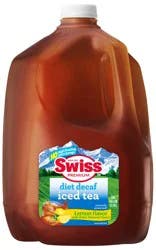 Swiss Premium Decaf Diet Tea with Lemon - 1 Gallon Plastic Jug - 1 gal