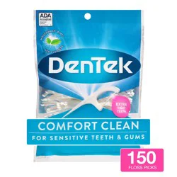 DenTek Comfort Clean Floss Picks, Cool Mint