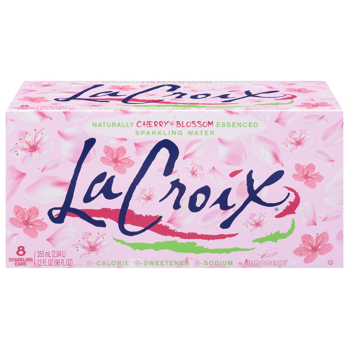 slide 1 of 1, La Croix Sparkling Water, Cherry Blossom, 12 fl oz
