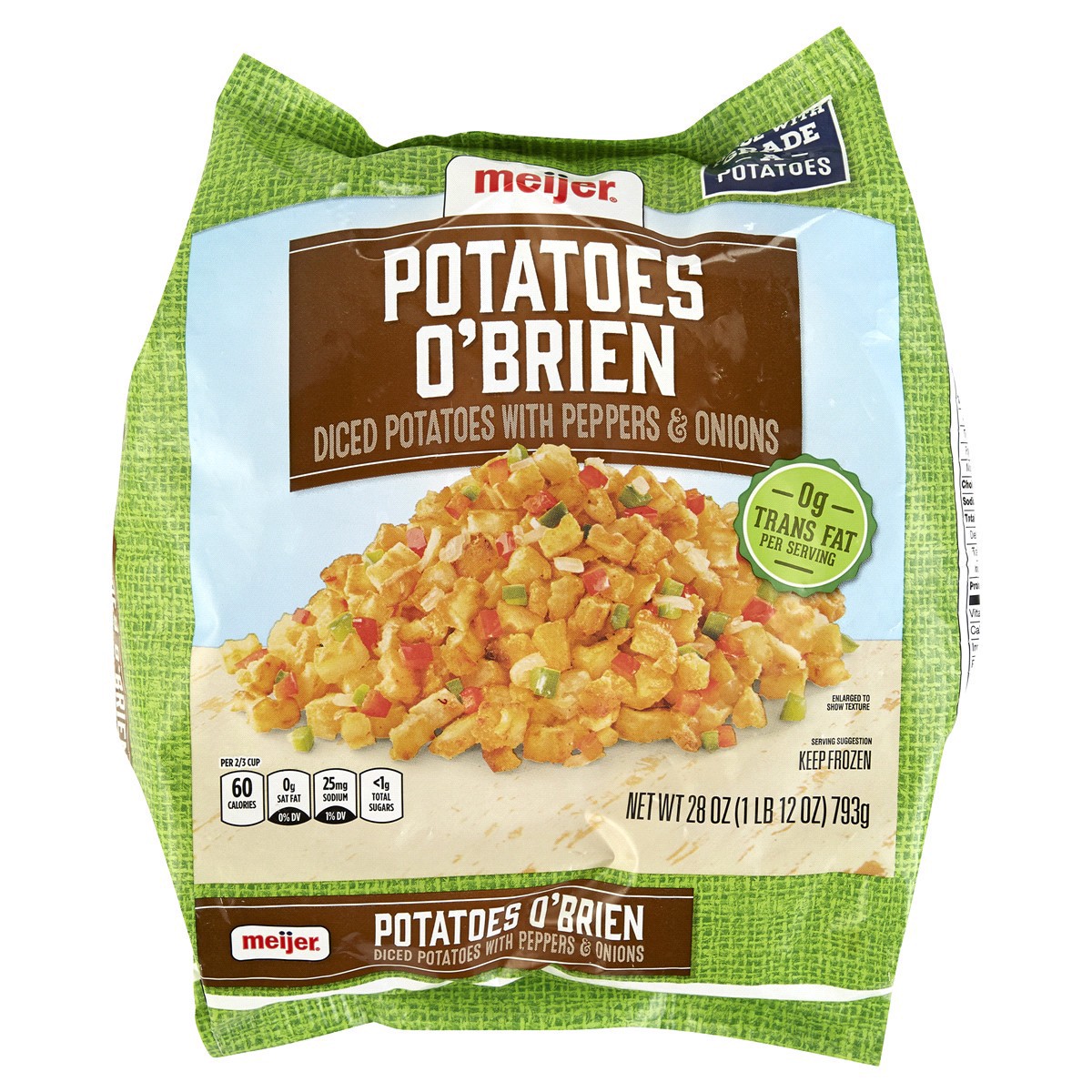 slide 1 of 5, Meijer Potatoes OBrien, 28 oz