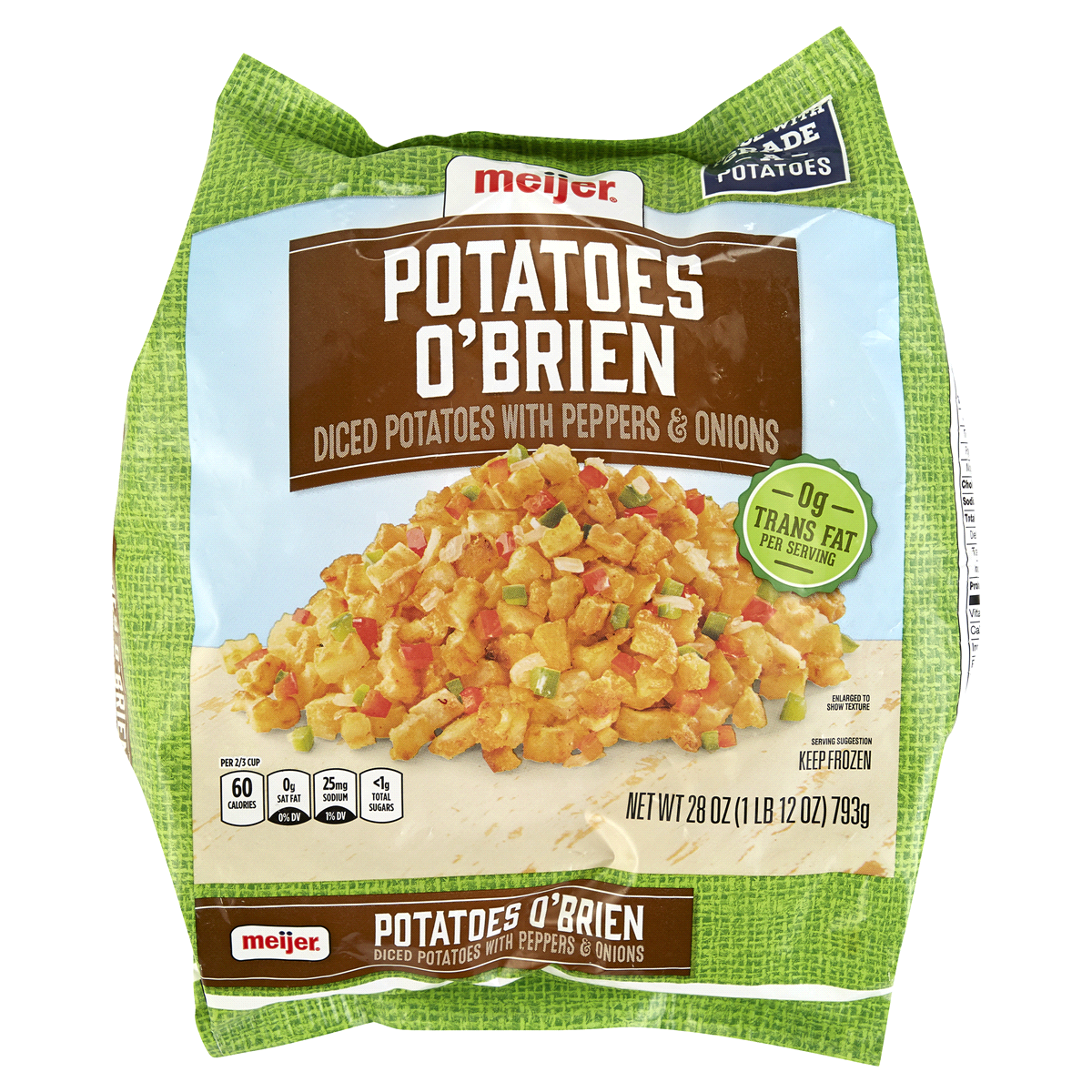 slide 1 of 4, Meijer Potatoes OBrien, 28 oz