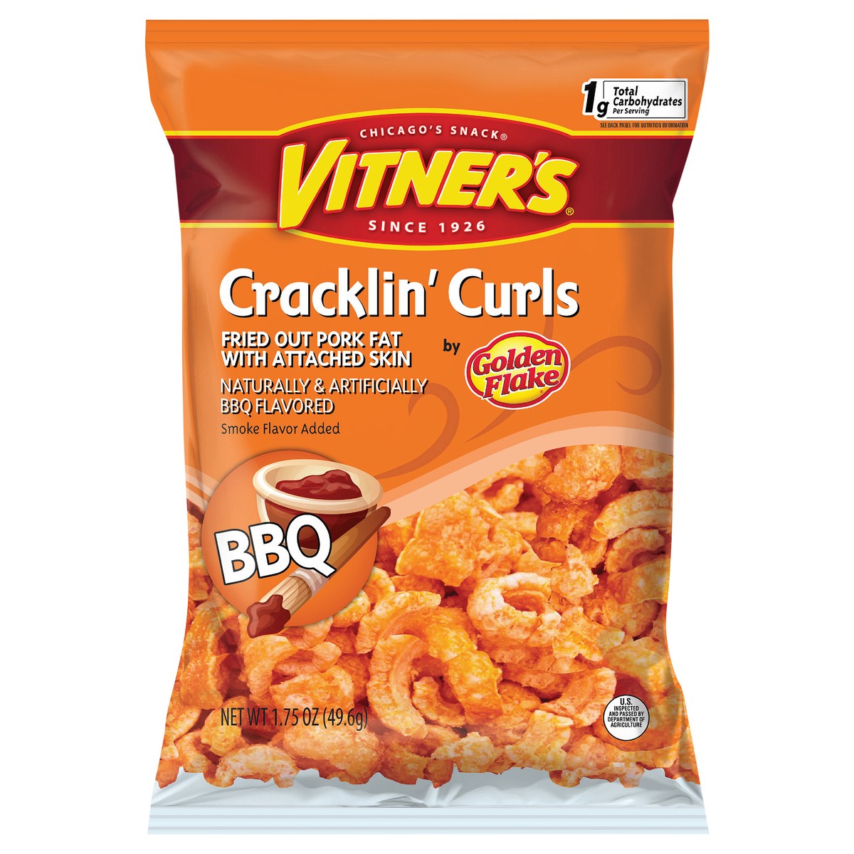 slide 1 of 7, Vitner's Vitners Bbq Cracklin - 2 oz, 2 oz