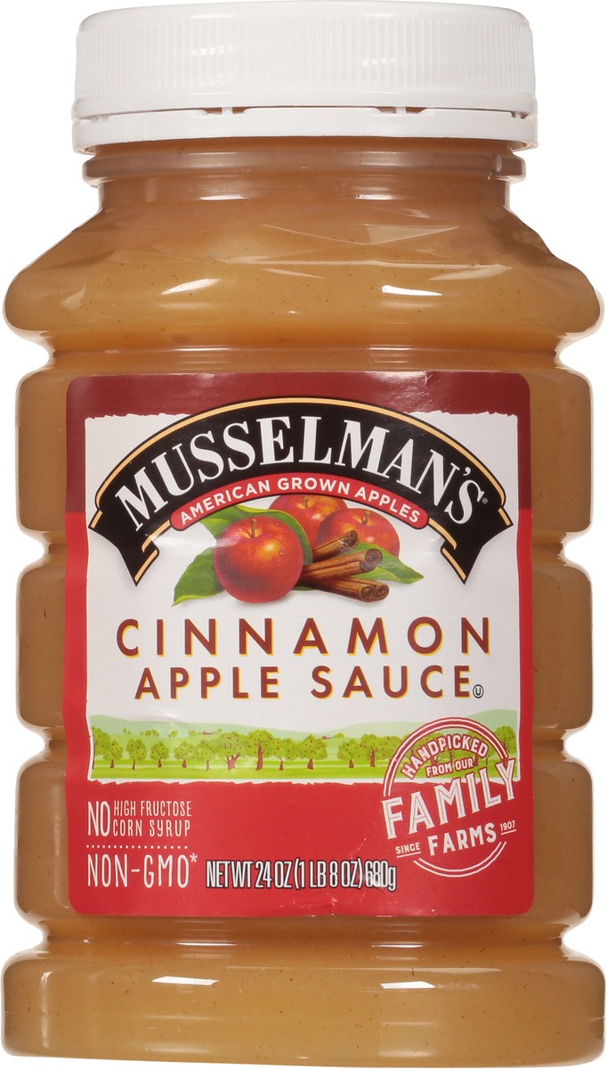 slide 10 of 14, Musselman's Cinnamon Apple Sauce, 24 oz