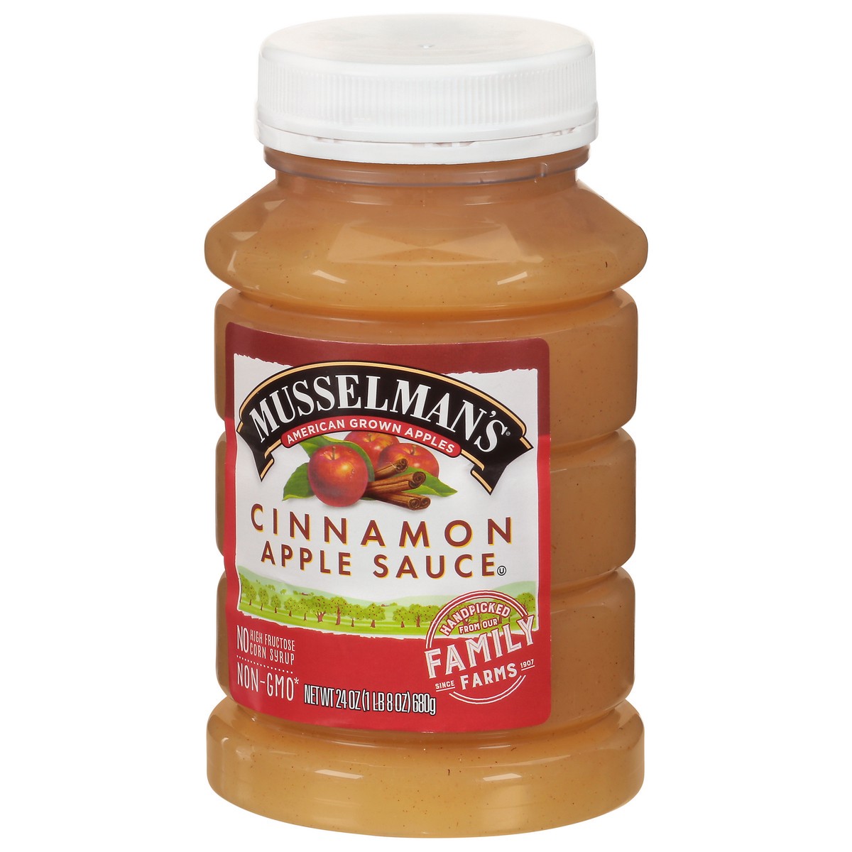 slide 13 of 14, Musselman's Cinnamon Apple Sauce, 24 oz