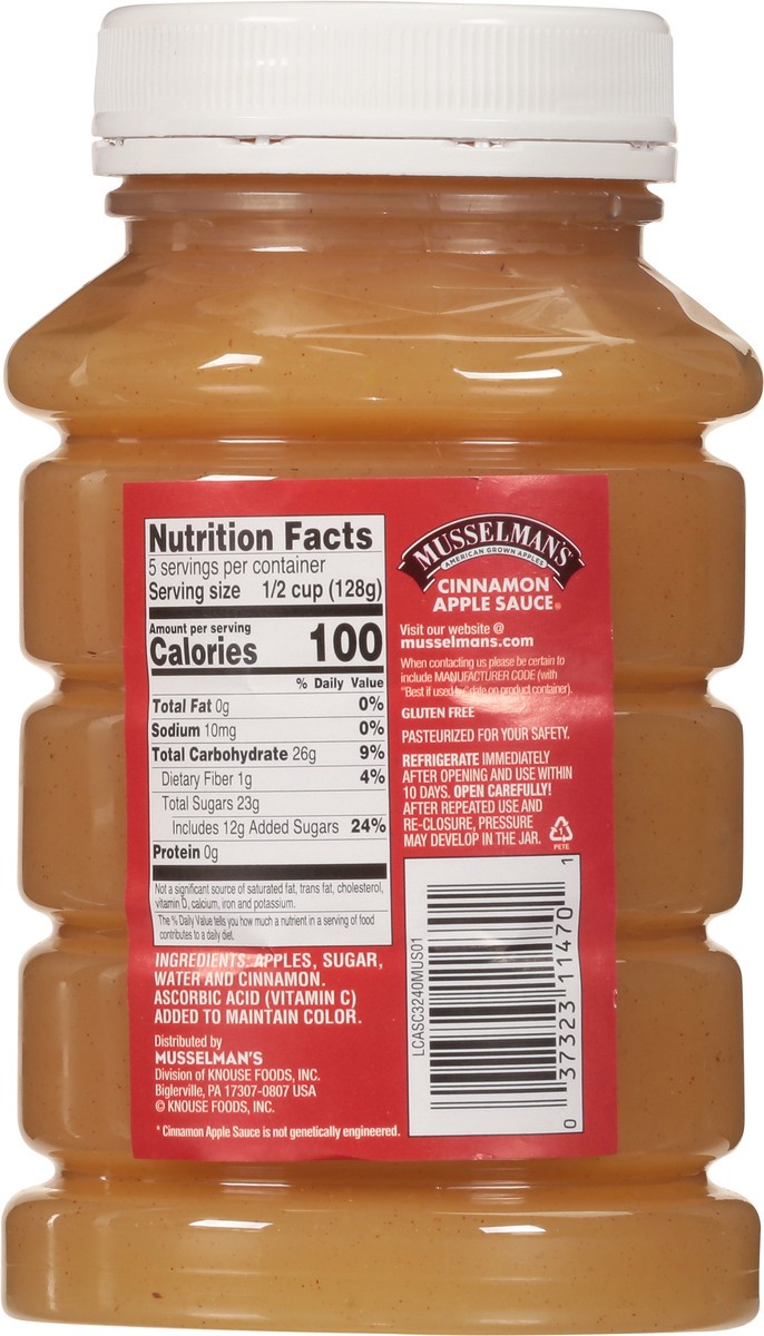 slide 5 of 14, Musselman's Cinnamon Apple Sauce, 24 oz