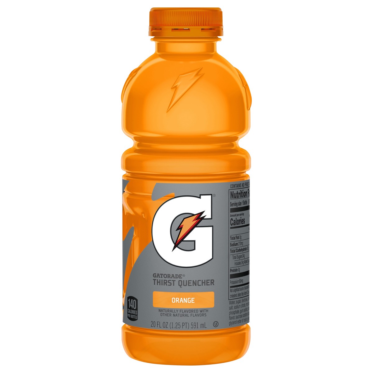 slide 1 of 4, Gatorade Thirst Quencher Orange, 20 oz