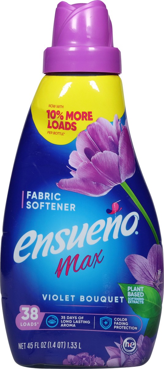 slide 2 of 13, Ensueno Violet Bouquet Fabric Softener, 45 oz