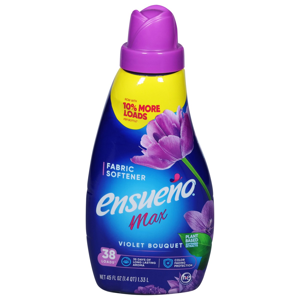 slide 10 of 13, Ensueno Violet Bouquet Fabric Softener, 45 oz