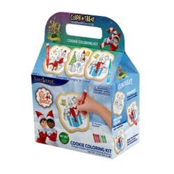 Corso's Cookies The Elf on the Shelf Color-a-Treat Cable Box Kit