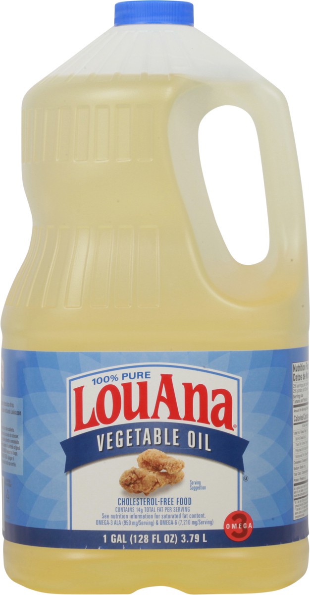 slide 1 of 13, LouAna 100% Pure Vegetable Oil 1 gal, 1 gal