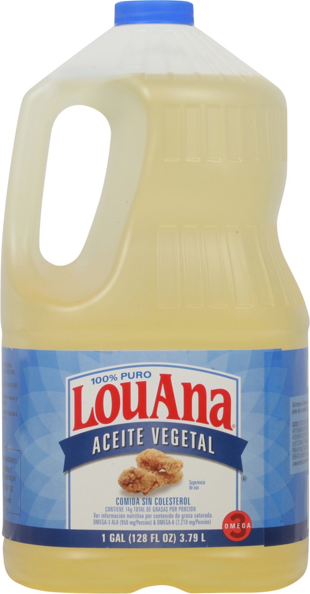 slide 12 of 13, LouAna 100% Pure Vegetable Oil 1 gal, 1 gal