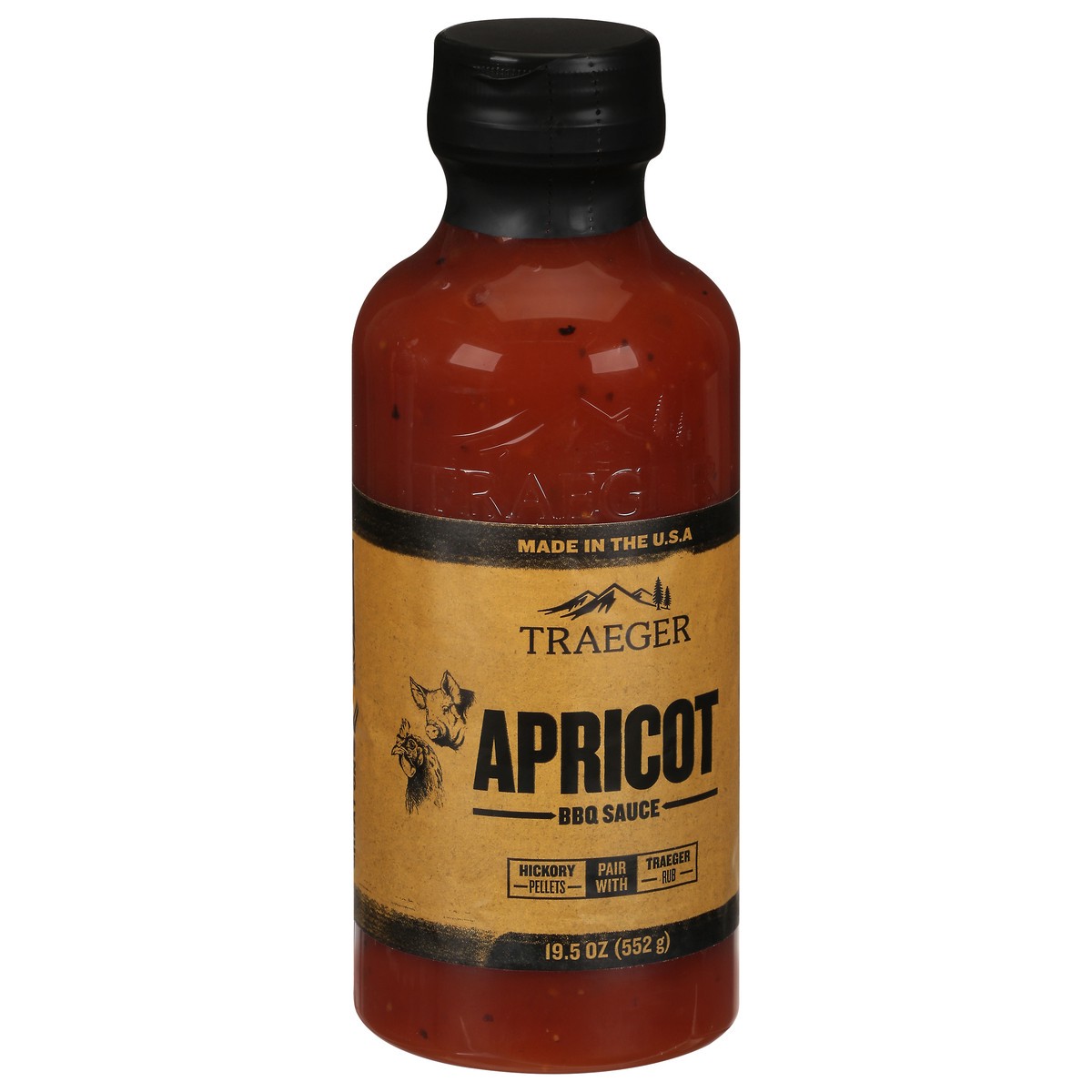 slide 2 of 9, Traeger Apricot BBQ Sauce, 19.5 oz