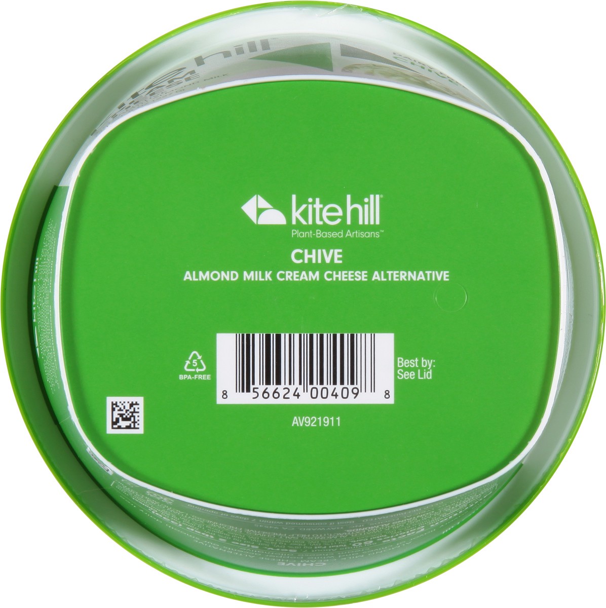 slide 4 of 9, Kite Hill Dairy Free Chive Cream Cheese Alternative 8 oz, 8 oz