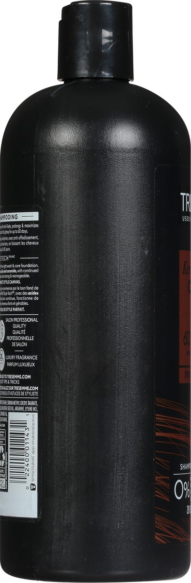 slide 6 of 9, TRESemmé Cruelty-Free Keratin Smooth Color sulfate-free shampoo 28 Fl Oz, 28 fl oz