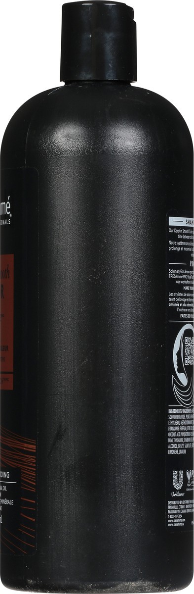 slide 2 of 9, TRESemmé Cruelty-Free Keratin Smooth Color sulfate-free shampoo 28 Fl Oz, 28 fl oz