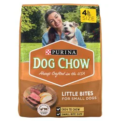 Purina Dog Chow Little Bites With Real Chicken And Beef Small Breed Dry Dog Food