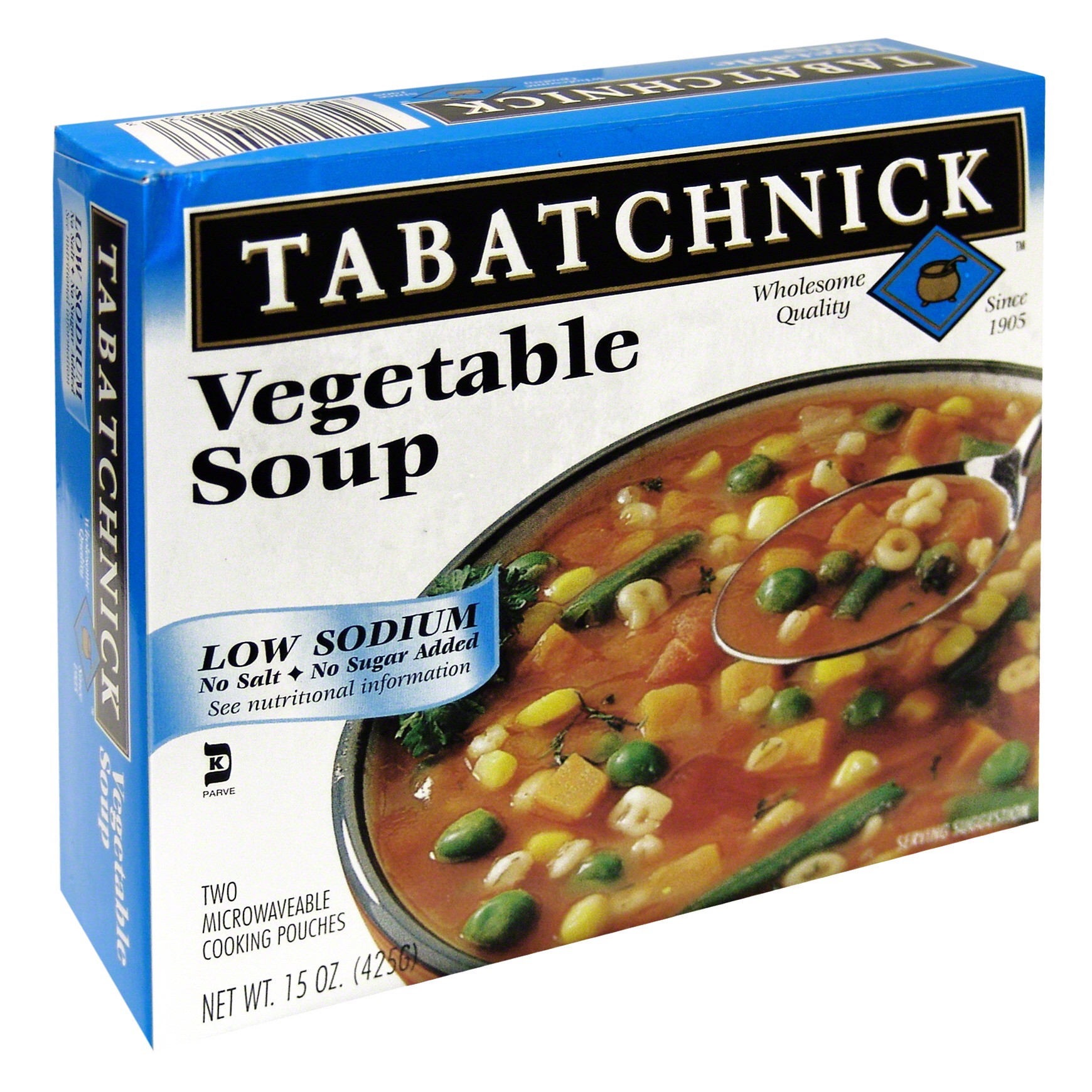slide 1 of 1, Tabatchnick Vegetable Soup, 15 oz
