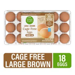 Simple Truth Cage Free Large Brown Eggs Grade AA