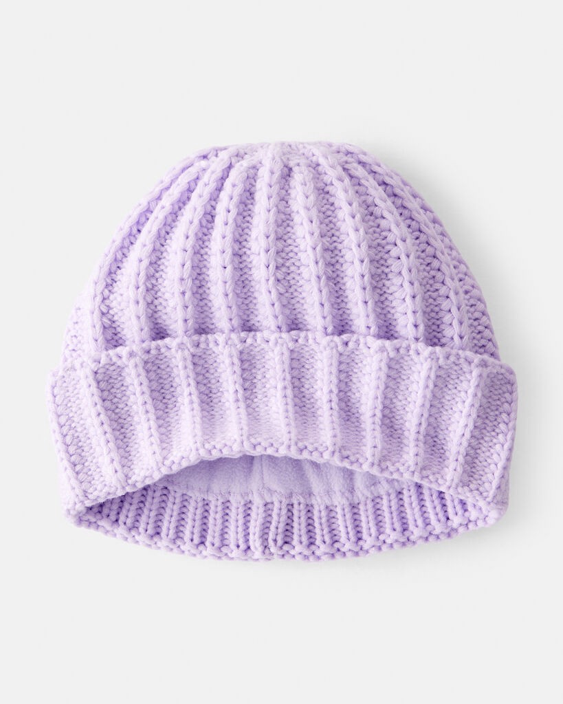 slide 2 of 2, Carter's Kid Beanie - Lavender Lavender 8-14, 1 ct