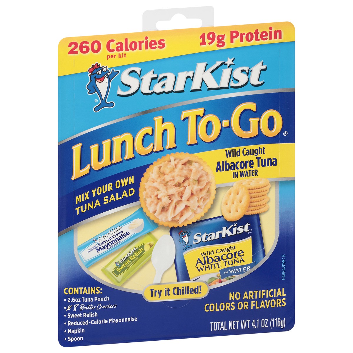 slide 4 of 9, StarKist Lunch To-Go Wild Caught Albacore Tuna in Water 4.1 oz, 4.1 oz