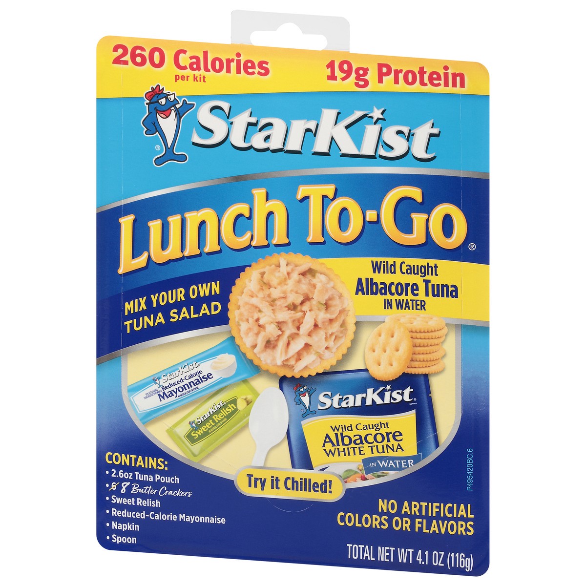 slide 3 of 9, StarKist Lunch To-Go Wild Caught Albacore Tuna in Water 4.1 oz, 4.1 oz