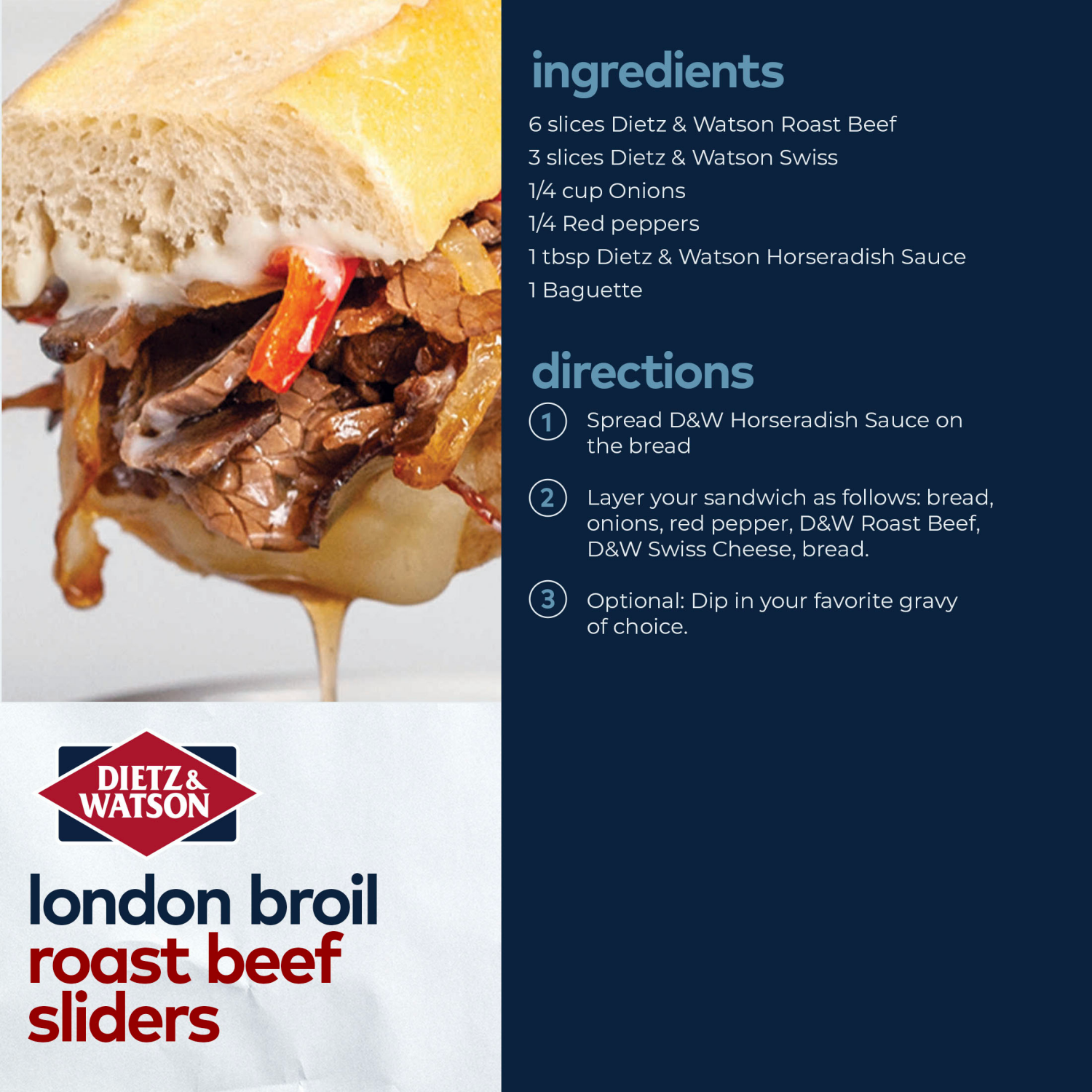 slide 2 of 5, Dietz & Watson Home Style Roast Beef 6 oz, 6 oz