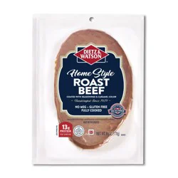 Dietz & Watson Pre-Sliced Homestyle Roast Beef, 6oz