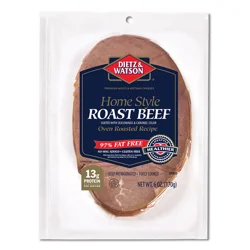 Dietz & Watson Home Style Roast Beef 6 oz