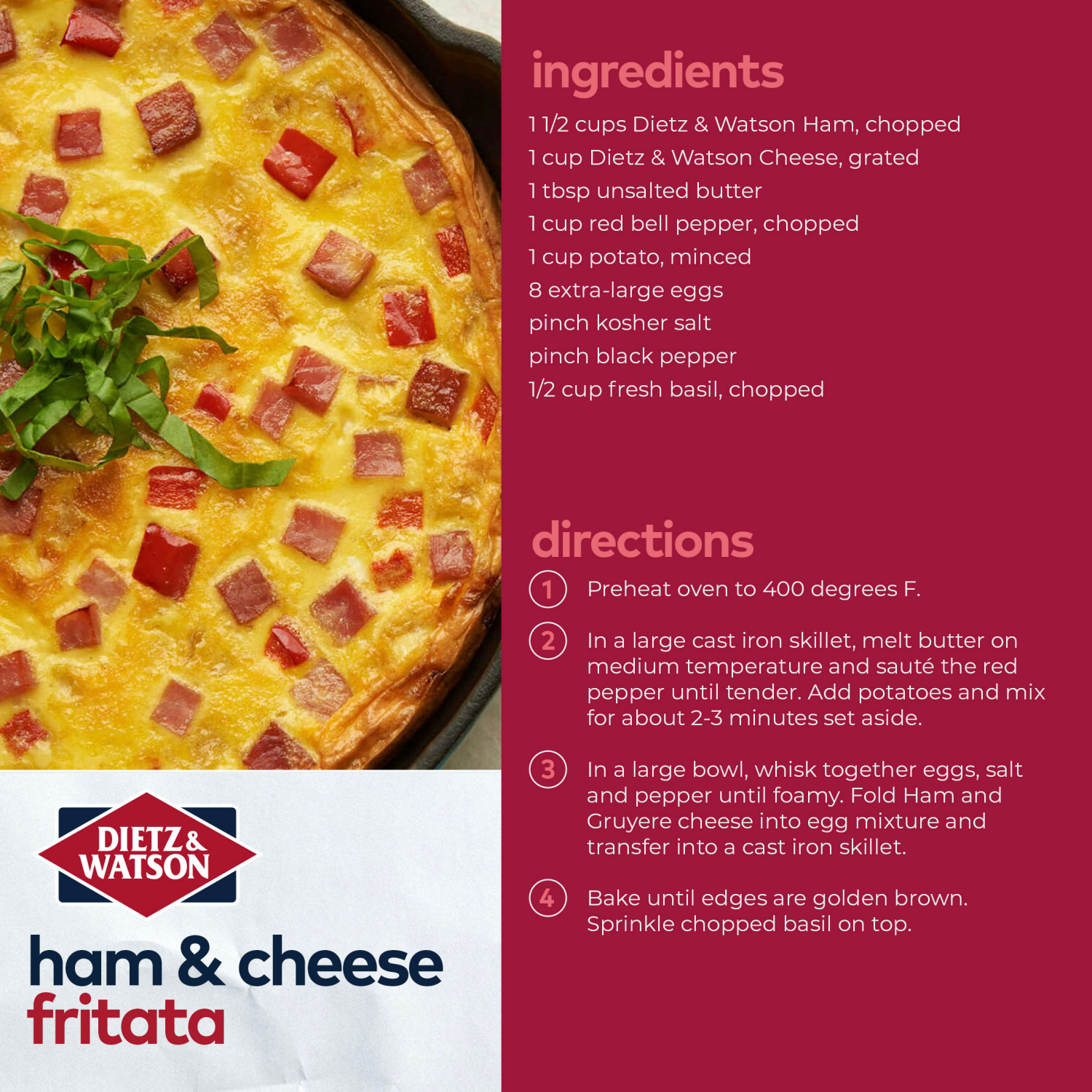 slide 3 of 5, Dietz & Watson Uncured Black Forest Ham 7 oz, 7 oz