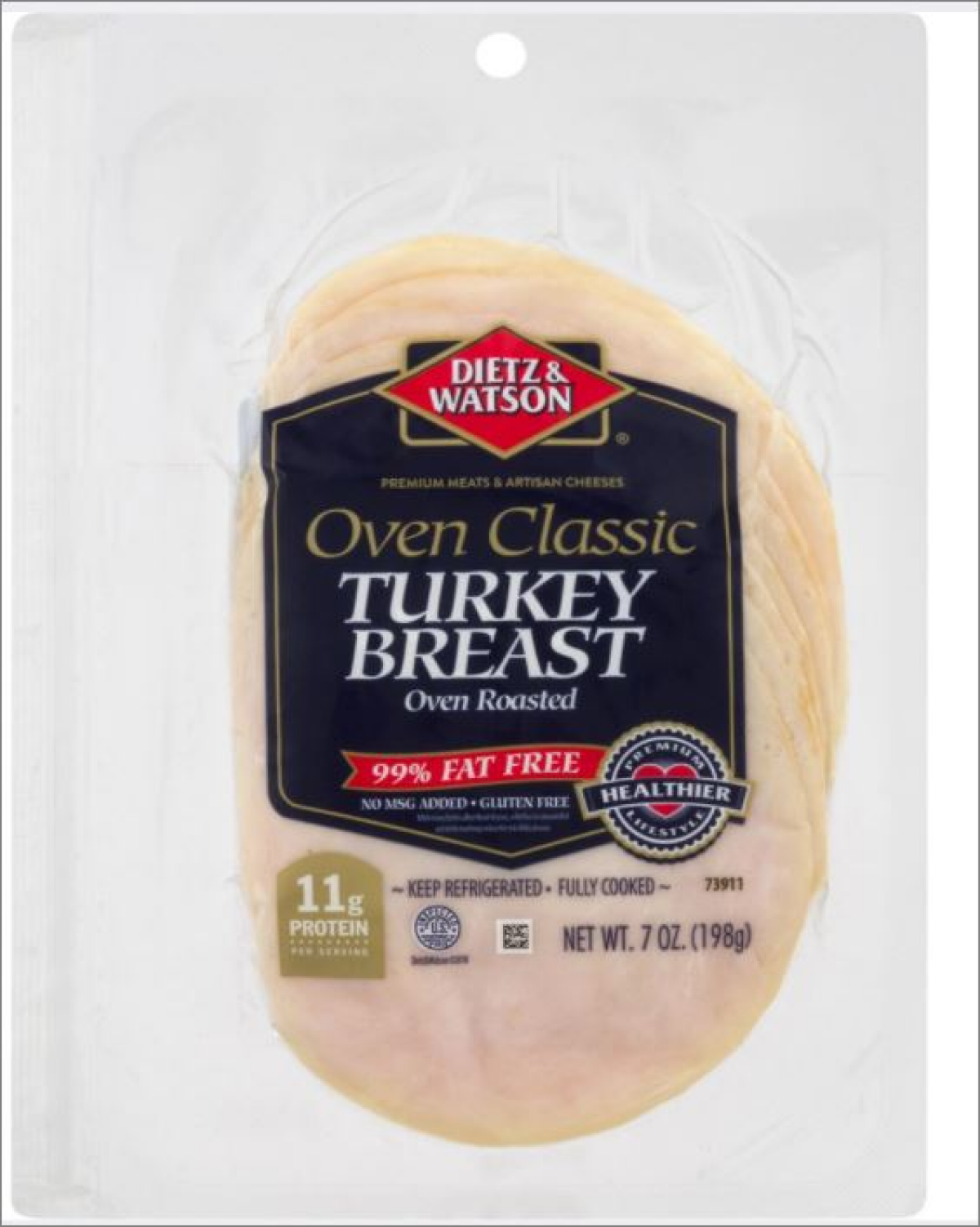 slide 1 of 17, Dietz & Watson Oven Classic Turkey 7 oz, 7 oz