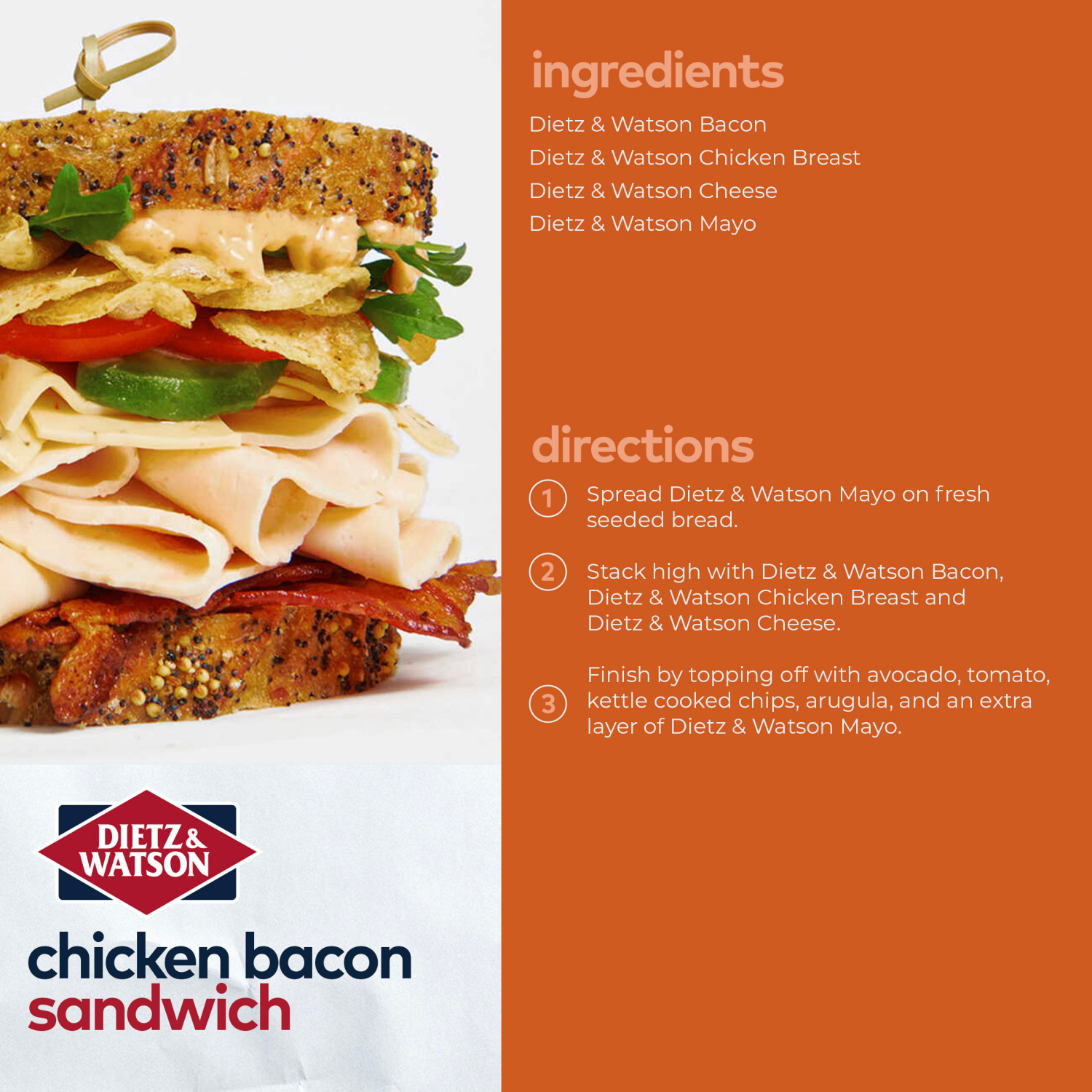 slide 2 of 5, Dietz & Watson Muenster Cheese 8 oz, 8 oz