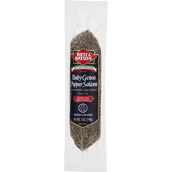 Dietz & Watson Baby Genoa Pepper Salame, 7 oz