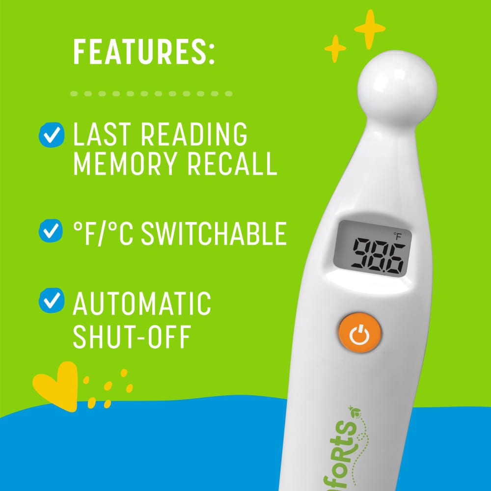 slide 4 of 4, Comforts Temple Touch Thermometer, 1 ct