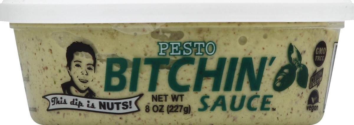 slide 3 of 4, Bitchin' Sauce Bitchin Sauce Bitchin Pesto 8Oz, 8 oz