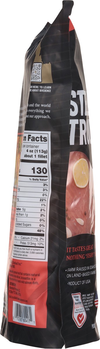 slide 7 of 9, Riverence Steelhead Trout Fillets 12 oz, 12 oz